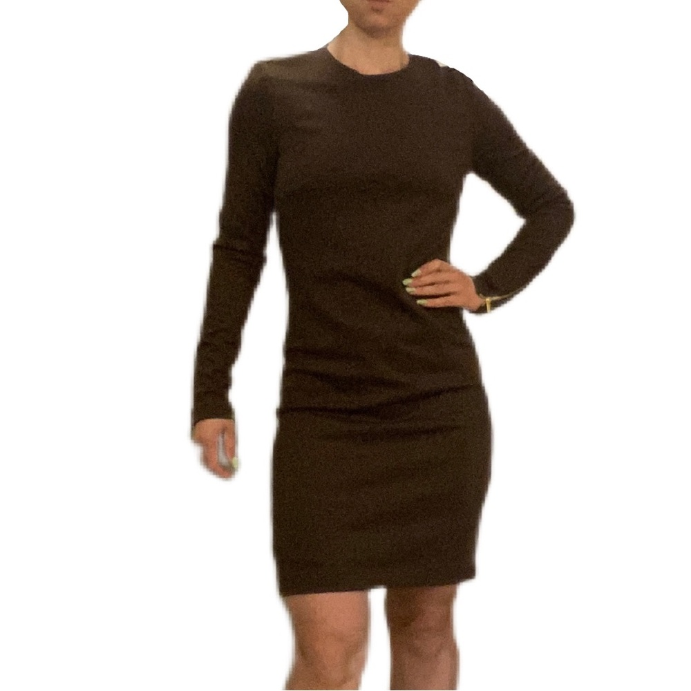 Michael Kors Dress- Long sleeve brown